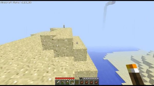 Глитч Minecraft alpha 1 2 3 03