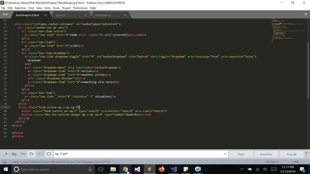 Introduction to html CSS and Bootstrap lecture 14 смотреть онлайн