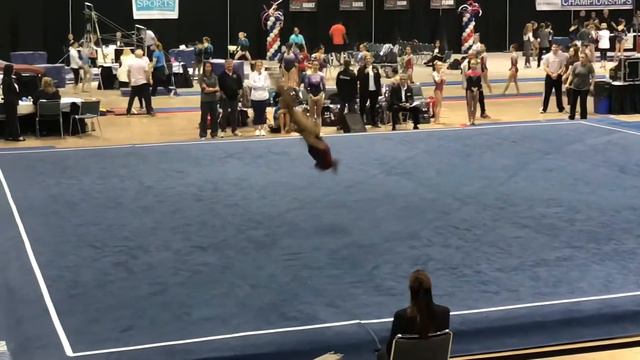 Emma Brittingham Level 9 Region 8 Regionals Highlights смотреть онлайн