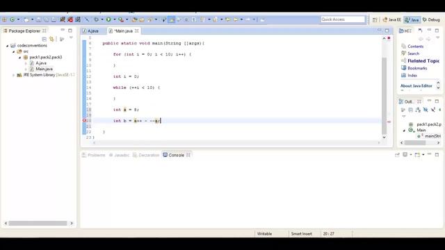 java code conventions: Пустые строки и пробелы, урок 8! смотреть онлайн