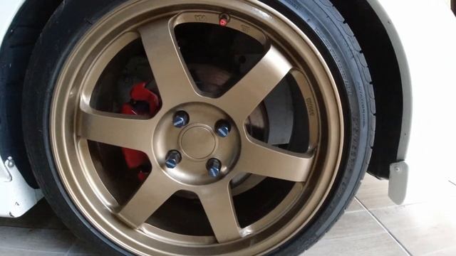 Spoon Caliper installed on Honda Civic Es Dimension 7th gen смотреть онлайн