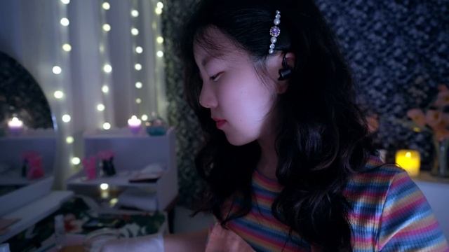 ASMR 부드러운 손길 속눈썹 연장 뷰티샵 ?☔️ 비 내리는 밤 | Eyelash Extensions Roleplay смотреть онлайн