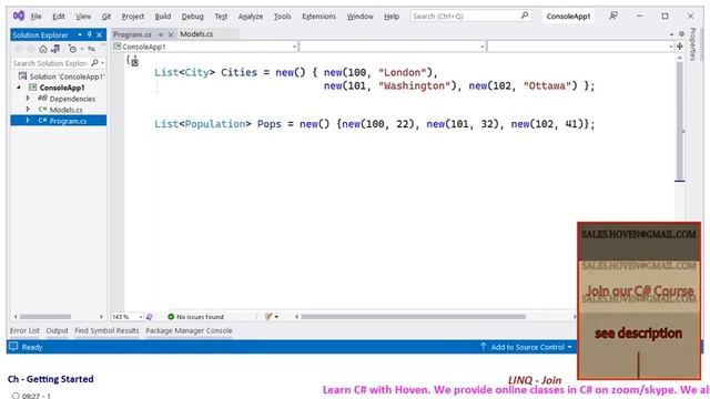 (C# Language) LINQ - Join | C# Getting Started смотреть онлайн