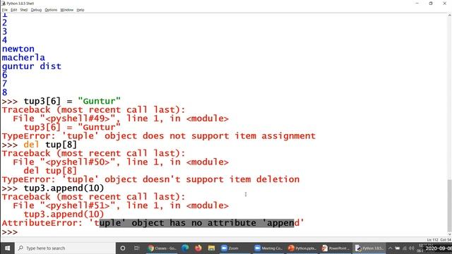 Python Tuples and List comprehensions смотреть онлайн