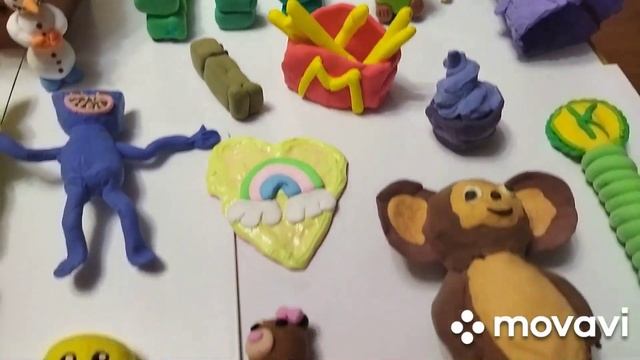 У кого лучше поделки? Увлечение моей внучки. смотреть онлайн