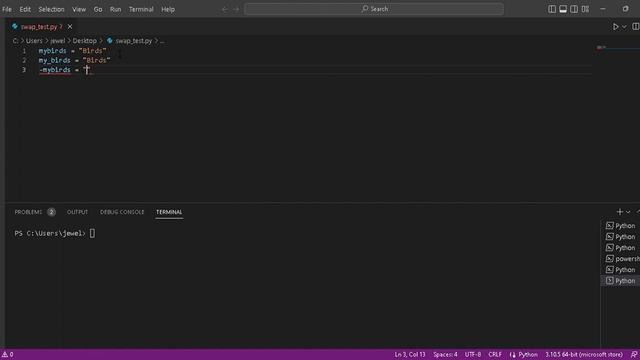 Python Coding Case Sensitivity смотреть онлайн