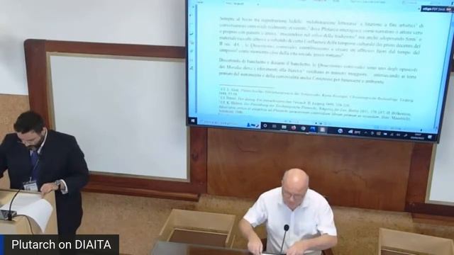 Plutarch on DIAITA || 3. Conviviality - 5th session смотреть онлайн