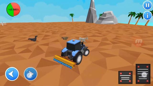 Blocky Farm Worker #2 | Android Gameplay смотреть онлайн