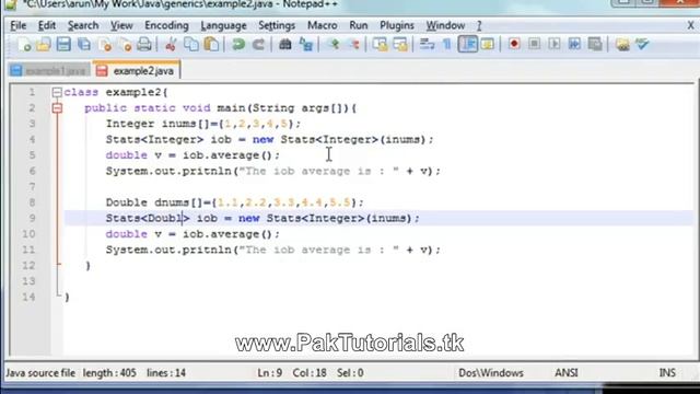java tutorial 41 A generic method and wild card arguments in java urdu hindi tutorial PakTutorials смотреть онлайн