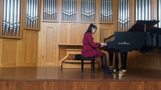 Кетцян Ангелина, произведение: «Первая утрата» — Р.Шуман. смотреть онлайн