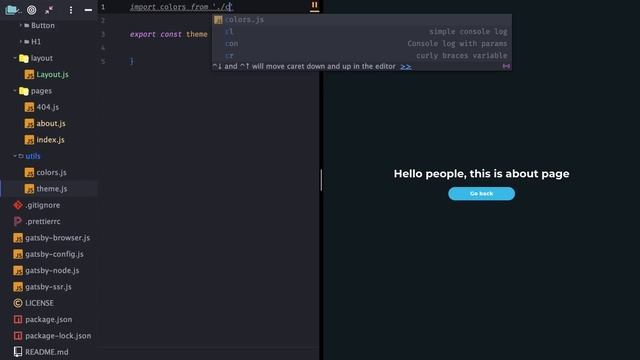 Styled components + Gatsby.js #4 – Theme Provider ? hello roman смотреть онлайн