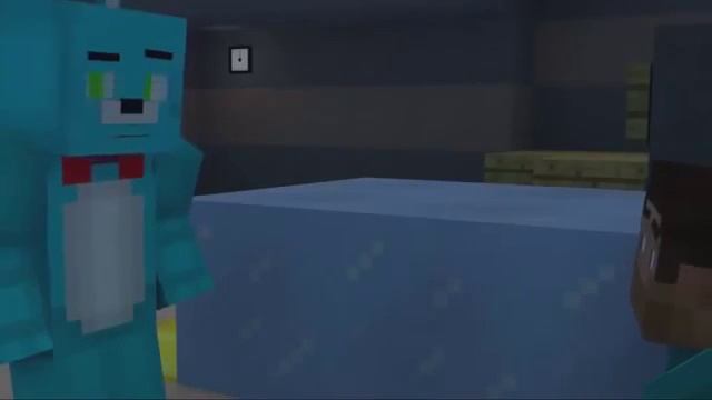 Песня FNAF 2 добрые аниматроники MineCraft анимация смотреть онлайн