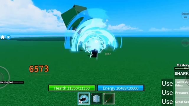 Combo Sharkman v2 + Ice + Rengoku (Blox Fruits) смотреть онлайн