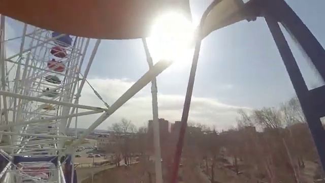 Весна в парке 2016 - Колесо обозрения, тестирование смотреть онлайн