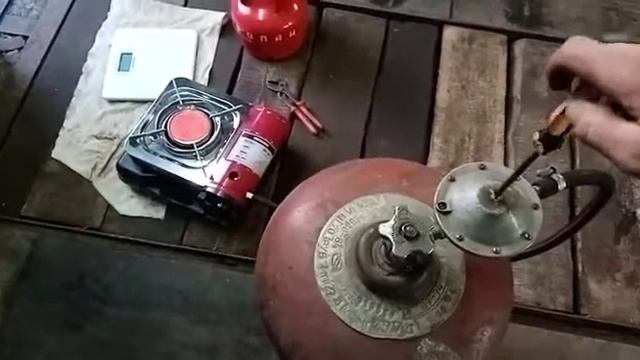 Как увеличить давление газа в паходной плитке через бытовую лягушку, из лягушки получился редуктор. смотреть онлайн