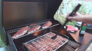 СКУМБРИЯ И ОВОЩИ ГРИЛЬ ЖАРЕНЫЕ В ГАЗОВОМ ГРИЛЕ PRIMELINER!)