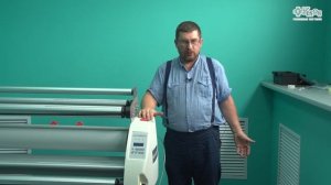 Видео инструкция по запуску рулонного ламинатора ZEONLAM FY1600DAC LAM+CUT