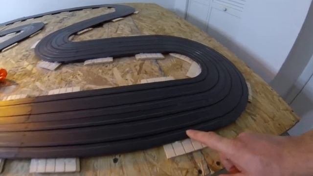 Part 1 AFX/Aurora Slot Car Race Track Layout build Watkins Glen-Burnie смотреть онлайн