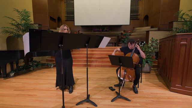 A Quiet Tomb | Duo for Flute and Cello | Composed by Emily Webster-Zuber (2021) смотреть онлайн