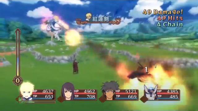 ToV EXCEED Flynn Na'ash's Overdrive Shinha Rou'geki Reppa смотреть онлайн