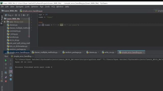 #python simple error handling #pythontutorial смотреть онлайн