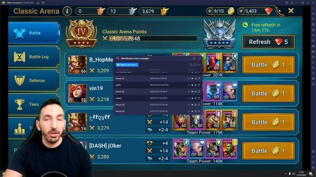 Infinite Multi Battles - Macros - Roll Gear Faster - Easy Referrals | RAID SHADOW LEGENDS смотреть онлайн