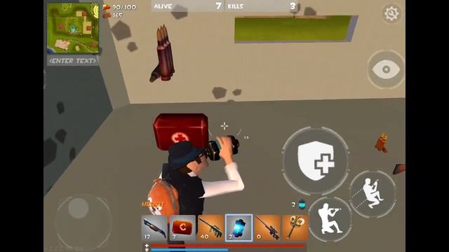 Rocket Royale ORBITAL STRIKE LOOT IN SECRET BUNKER AND BLIMP EVENT - Android Gameplay #51 смотреть онлайн
