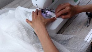 Люксовая обработка Штор. Шью Тюль на шторной ленте