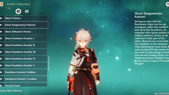 Genshin Impact - Kaedehara Kazuha complete voice lines 2.8 | Birthday + Effects (English) смотреть онлайн