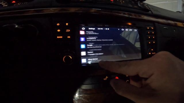 7” Inch Erisin Octa Core CPU Android 12 Navigation Mercedes E Class W211 Rear AHD Parking Camera смотреть онлайн