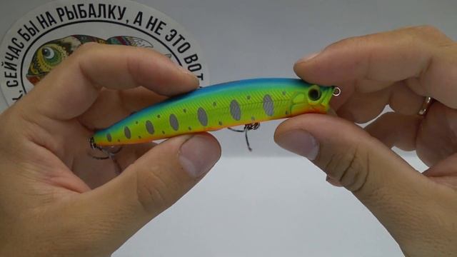 Обзор воблера TsuYoki Zanoza 105 по заказу Fmagazin смотреть онлайн