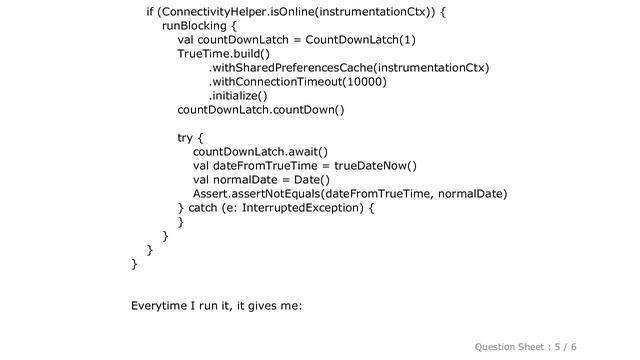 Android : AndroidX : No instrumentation registered! Must run under a registering instrumentation смотреть онлайн