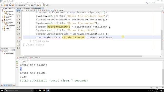 JAVA 013 Converting from string to double смотреть онлайн