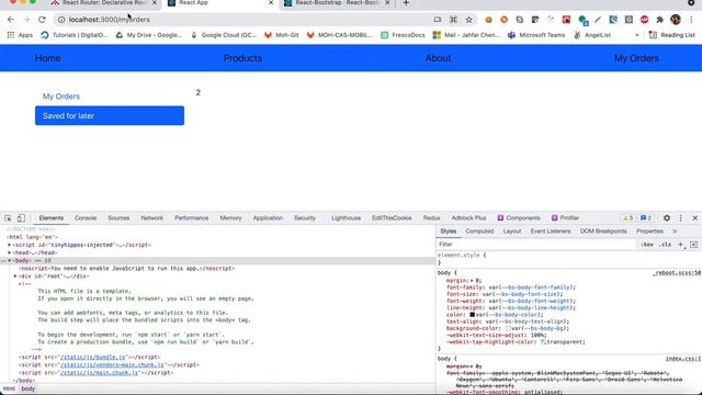 React JS Part 6. Routing in reactjs смотреть онлайн