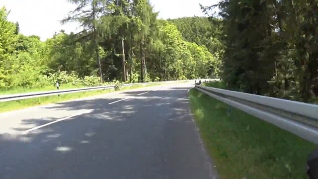 Cycling: Descent From Grosser Feldberg To Oberursel, Hessen, Germany