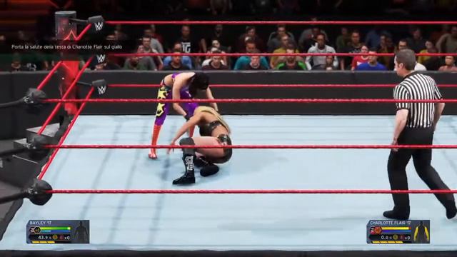 WWE Elimination Chamber 2017/ Wwe Woman's Championship/ Becky Linch Vs Mickie James/