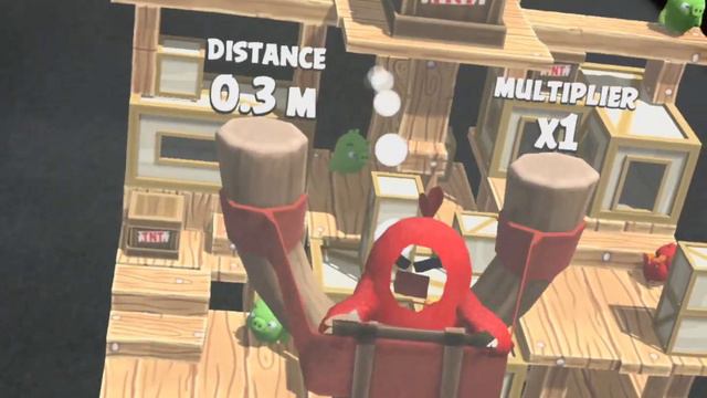 Playing Angry Birds on Magic Leap One смотреть онлайн
