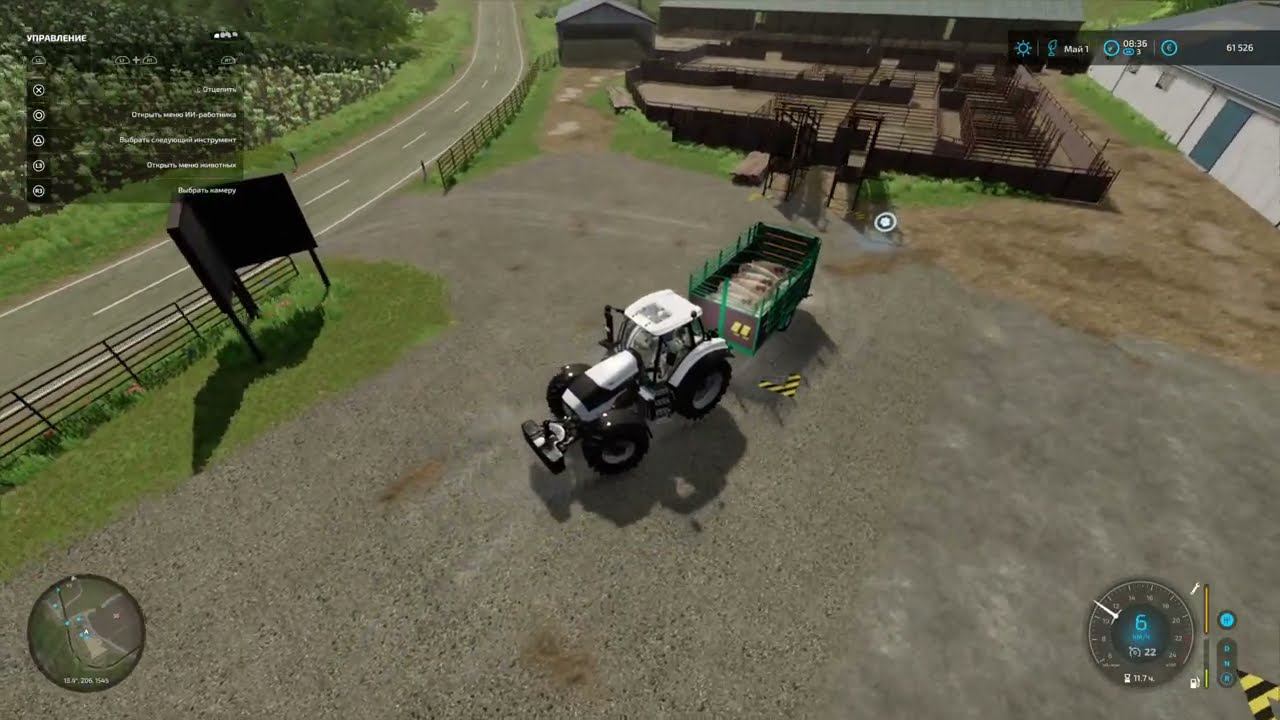 (PS4 Pro) FS22 The Old Stream Farm #16 смотреть онлайн