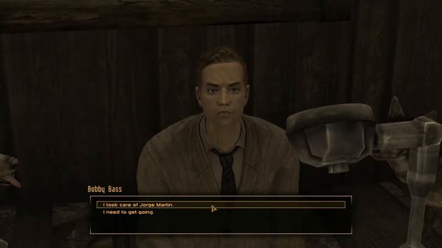 [Fallout New Vegas] New Vegas Killer + All Bobby Bass Dialogue