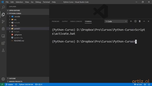 Python - Curso: 7 Instalación de la Librería Pandas sobre el Ambiente Virtual Python смотреть онлайн