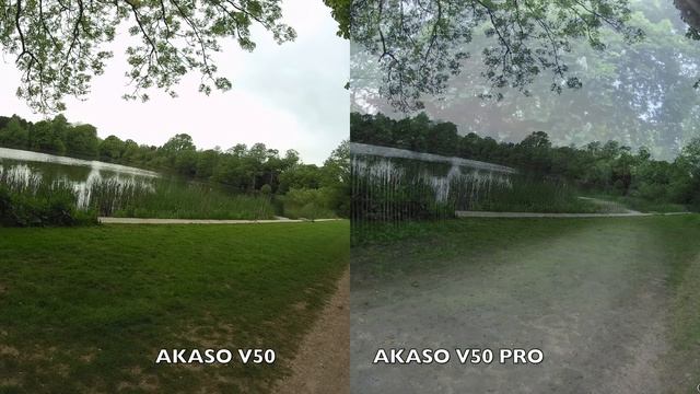 AKASO V50 Vs AKASO V50 Pro 4K Action Camera Comparison + SAMPLES