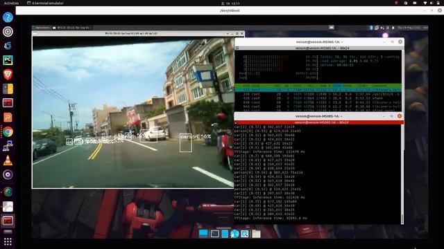 lib-camera with TensorFlow-lite on Pi 4 смотреть онлайн