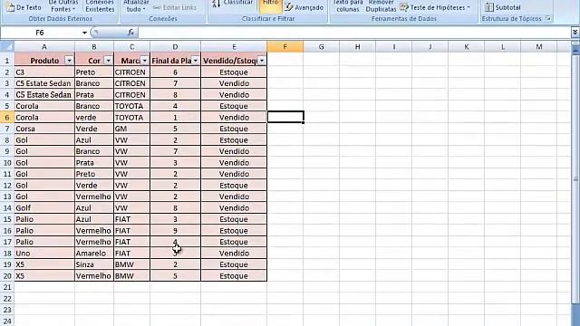 Excel 2007- Filtro e Classificar смотреть онлайн