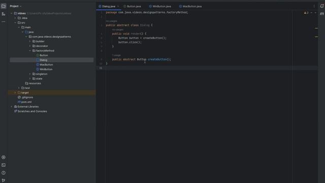 Factory Method Design Pattern شرح смотреть онлайн
