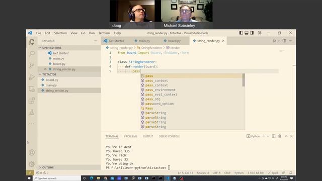 Intro to Python Lesson #1: Simple Tic-Tac-Toe смотреть онлайн