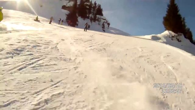 На склонах Avoriaza