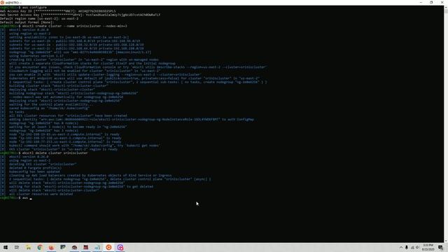 Creating Your First Kubernetes Cluster on Amazon - AWS EKS смотреть онлайн