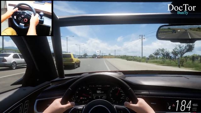 AUDI RS 6 Avant Drive - Forza Horizon 5 | Steering Wheel Gameplay смотреть онлайн