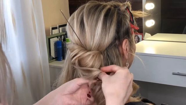 Прическа и серьги ручной работы смотреть онлайн