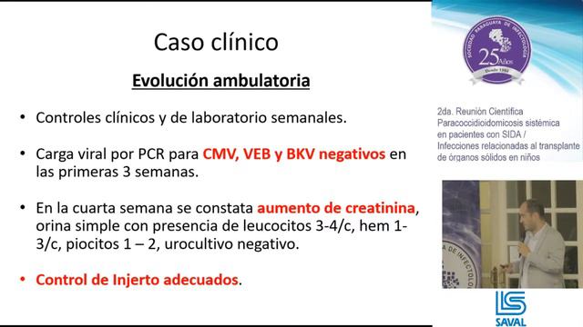 2da. Reunión Científica - Paracoccidioidomicosis en paciente con sida. смотреть онлайн